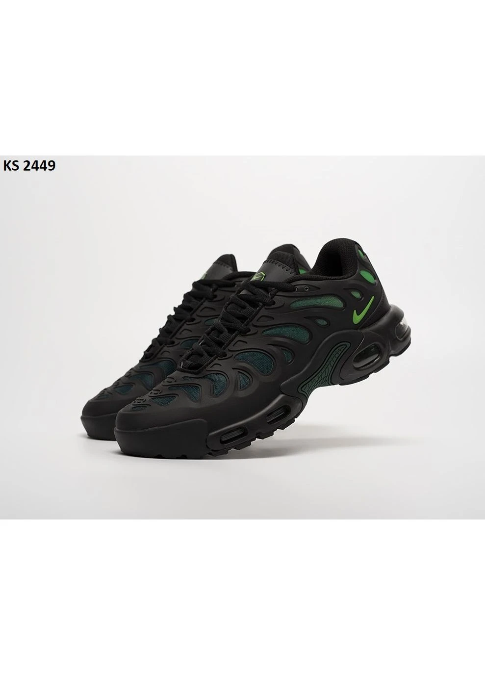 Чорні кросівки чоловічі nike air max plus drift black найк аір макс плюс чорні демісезон No Brand