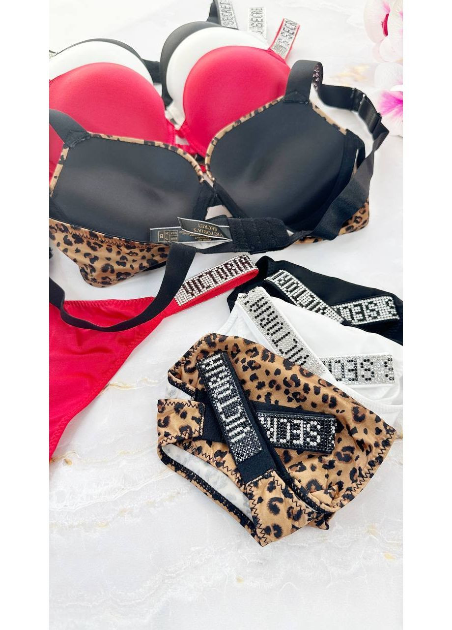 Коричневий жіночий комплект білизни No Brand