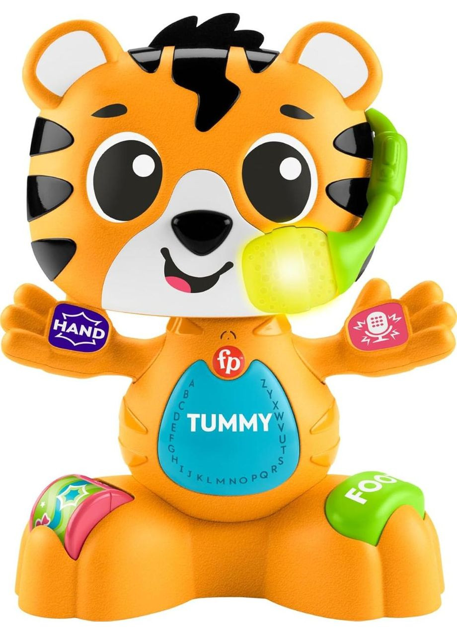 Игрушка Fisher-Price Link Squad Tiger Тигр Танец и наука Версия на английском языке Fisher Price (363023002)