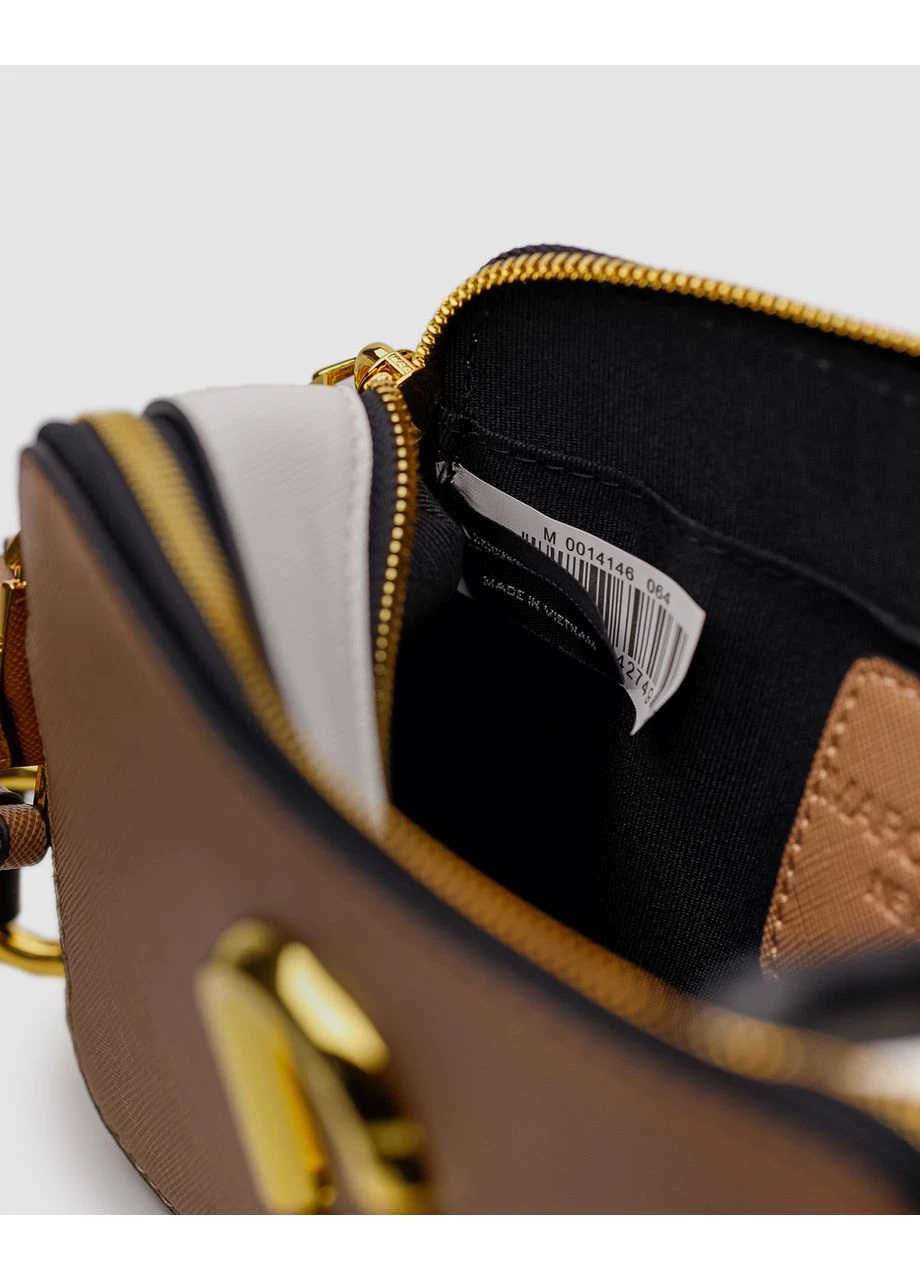 Сумка MARC JACOBS The Snapshot Dark Beige / Gold Марк Джейкобс No Brand (377507269)