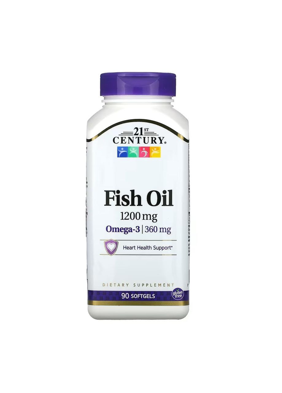 Fish Oil 1200 mg - 90 softgels 21st Century (371777037)