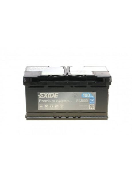 Акумулятор 100Ah-12v PREMIUM (353х175х190), R, EN900 EA1000 Exide (366167474)