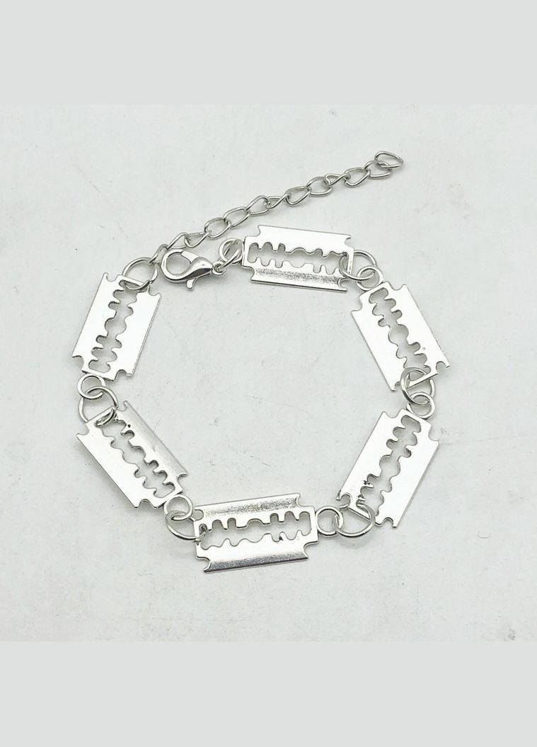 Набір кулон і браслет лезо комплект у вигляді лез бритви No Brand (339869779)