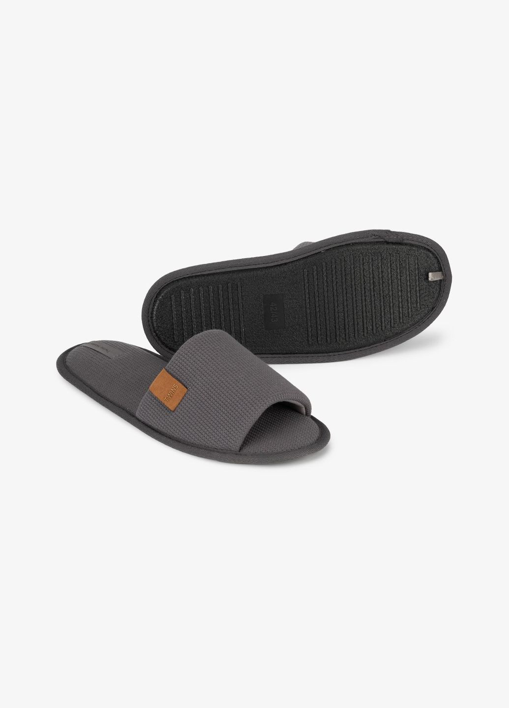 Графитовые тапочки мужские графитовый shop (4820182061707) Twins