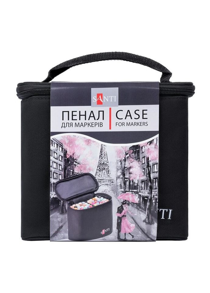 Пенал для маркерів 742799 17х19, 5х8, 5 см чорний Yes (327609245)