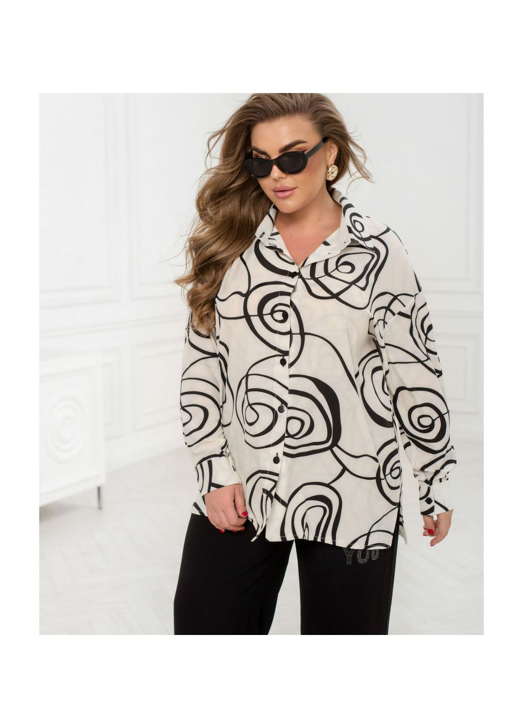 Молочна блуза Liton