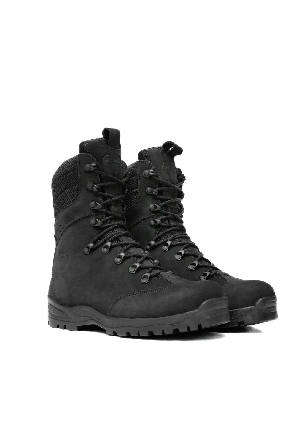 Военные Мужские Демисезонные Берцы из Кожи. 35-47р Черные. Из Натуральной кожи! STDM-1058 No Brand (349512837)