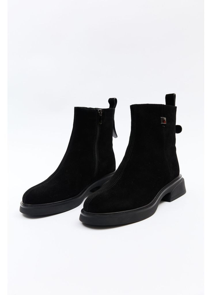 Зимние ботинки 204936 Lonza из натуральной замши