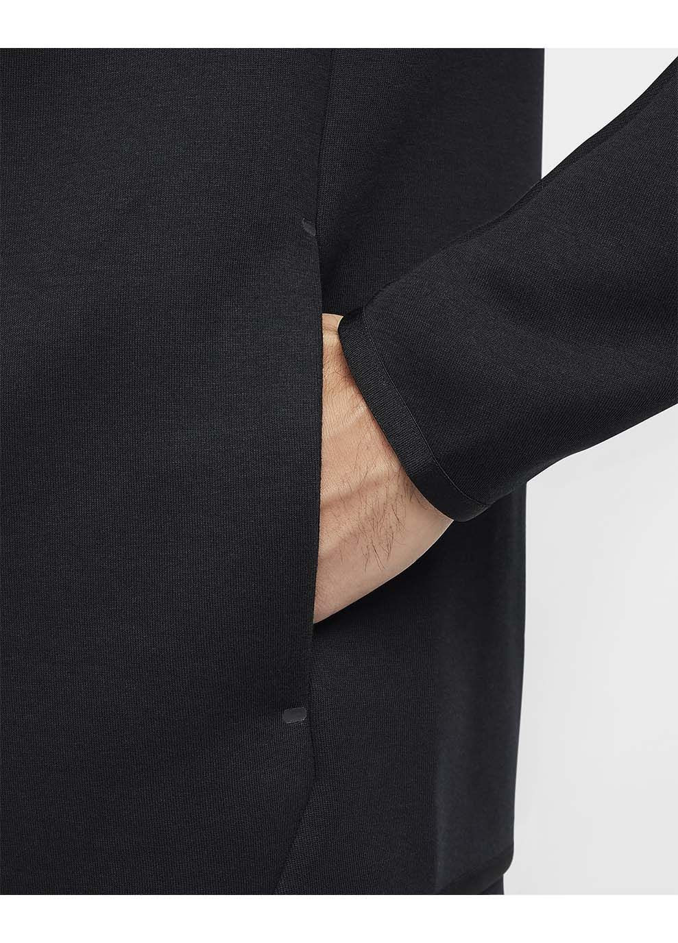 Чоловіча Толстовка M TCH FLC FZ WR HOODIE Чорний Nike (367601651)