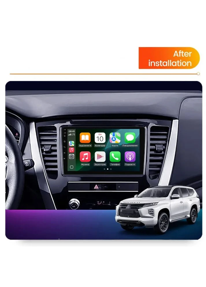 Штатная магнитола MS Mitsubishi Pajero Sport (2020-2021) MS 6Gb+128Gb QleD Mekede (384278822)