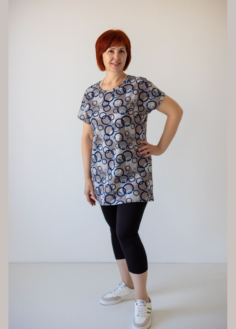 Комплект женский 09-4153-36 бежевый круги Авекстекс (331622685)