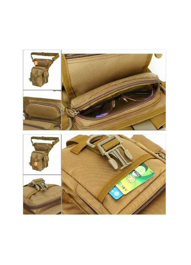 Тактична сумка на бедро чоловіча D30005-B3 Solve (305743496)