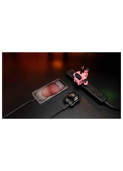 Зарядное устройство (GRAVASTARA35_PNK_EUK) GravaStar Delta35 35Вт 2XUSB-C Pink (369881413)