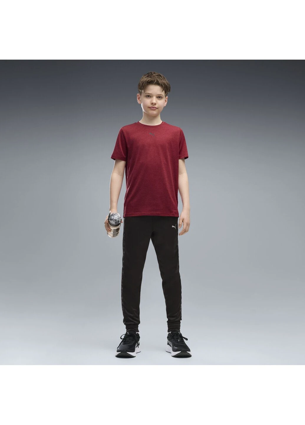 Черные спортивные демисезонные брюки Puma