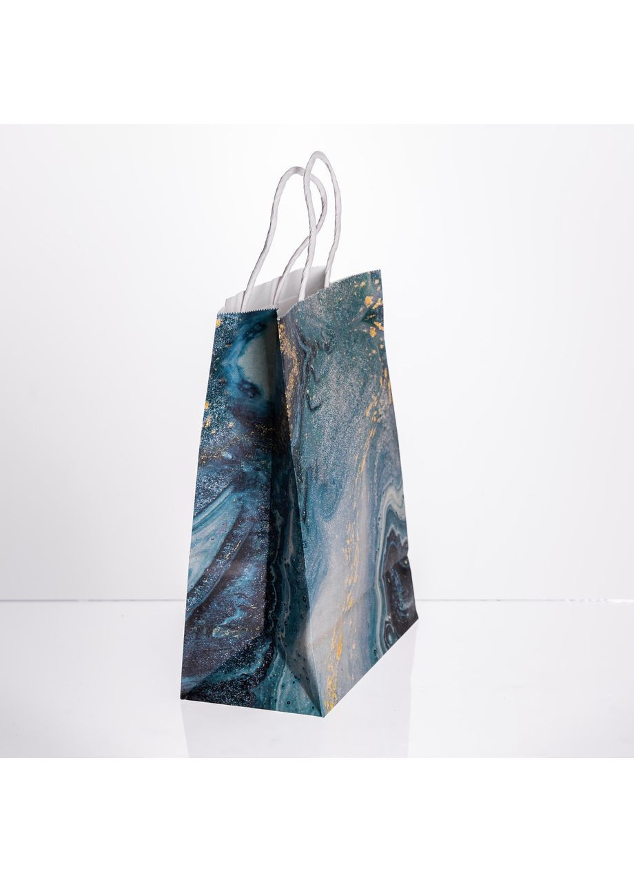 Набор подарочных пакетов из бумаги 12 шт 15×8×21 см Зеленый HP-10359-22GR Yiwu (370969111)