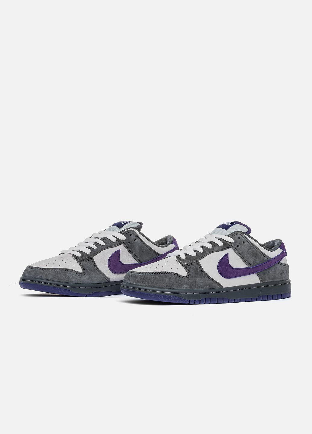 Фіолетові Осінні кросівки чоловічі nike purple No Brand Dunk Low Pro SB
