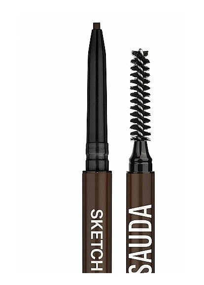 Автоматический карандаш для бровей Sketch Brows 102 - Brunette (2-981425) Mesauda Milano (380164108)