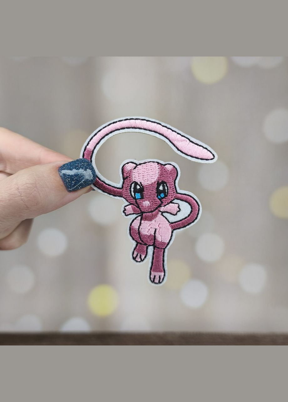 Нашивка, патч "Мью. Покемон. Pokemon" SureGeek (317046406)