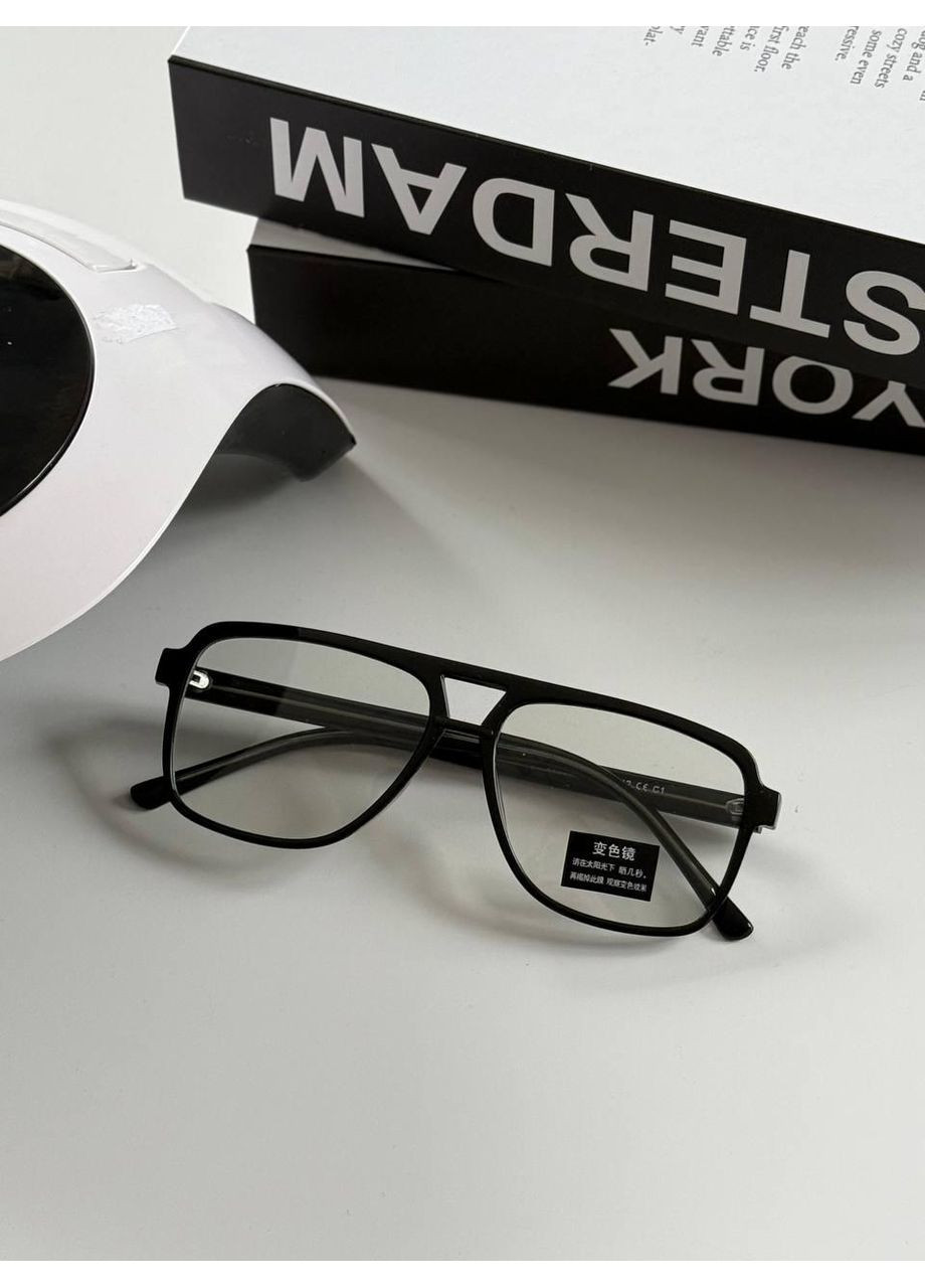 Сонцезахисні окуляри унісекс.Окуляри фотохромні.Окуляри з пластиковою оправою.Окуляри з захистом uv400 No Brand (370976125)