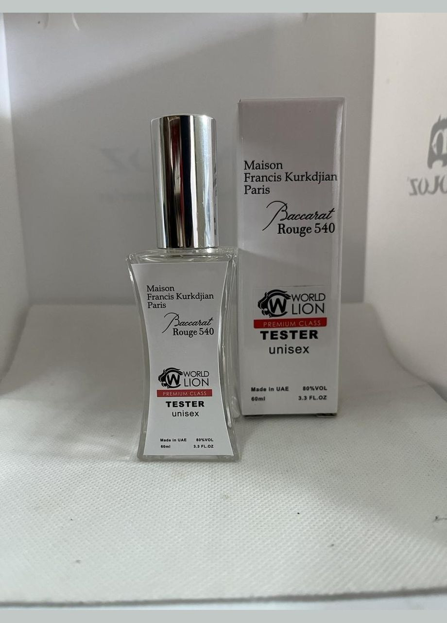 Тестер Эмираты Maison Francis Kurkdjian Baccarat Rouge 540(унисекс) 60мл No Brand (347244290)