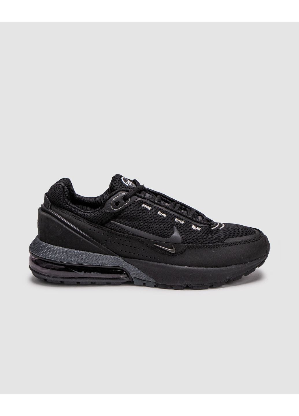 Чорні Осінні кросівки чоловічі nike air max pulse total black найк аір макс тн плюс No Brand