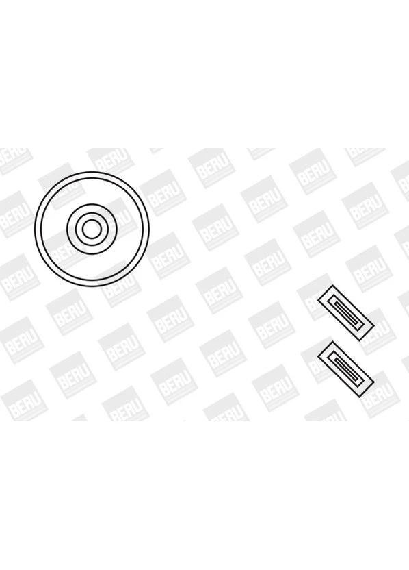 Котушка запалювання NISSAN 22433-F4302 BU ZS326 Beru (386942655)