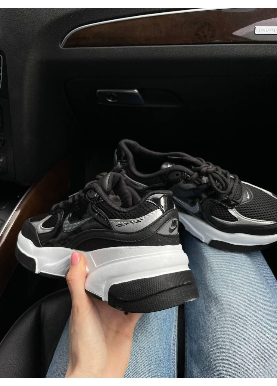 КРОССОВКИ ЖЕНСКИЕ NIKE PRO BLACK WHITE V2 НАЙК No Brand чёрные демисезоны (367177186)