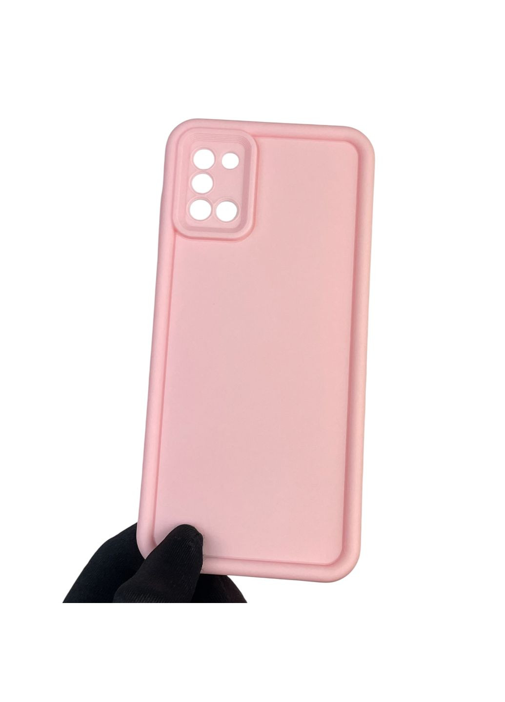 Чохол силіконовий Soft Touch для Galaxy A31 (SM-A315F) рожевий (Повний захист камери) Samsung (366390257)