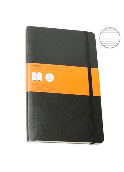 Комплект перьевая ручка JOTTER 17 SS CT FP 16 112 + Блокнот Moleskine Classic средний черный QP616 Parker (316616116)