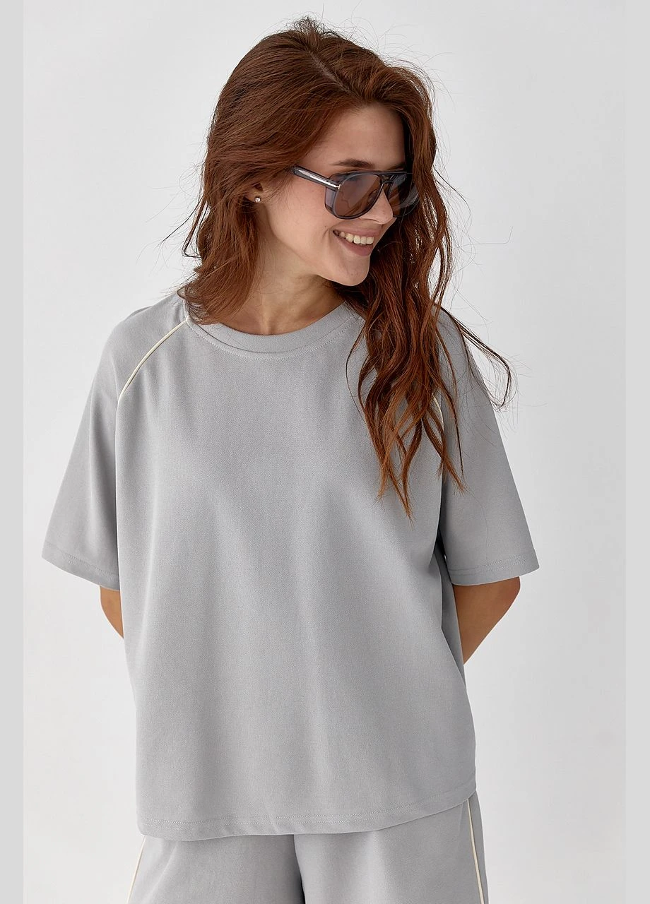 Спортивный костюм с шортами Lurex (331332437)