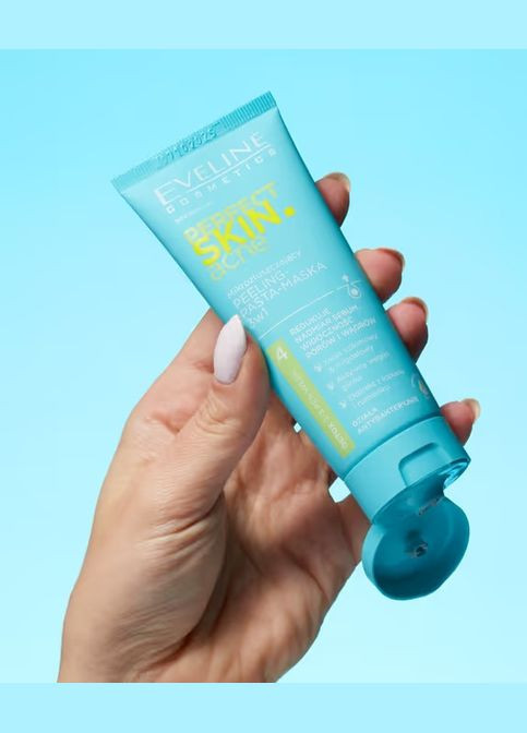 Пилинг Паста для лица микроотделяющая PERFECT SKIN ACNE 75 мл. 9716 Eveline Cosmetics (340110383)