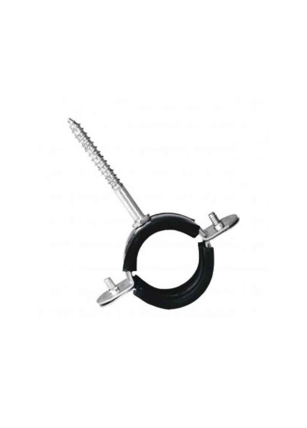 Хомут центр-й с резинкой и шурупом железн. разб.d59-65, 2'' Wiangi (364684095)