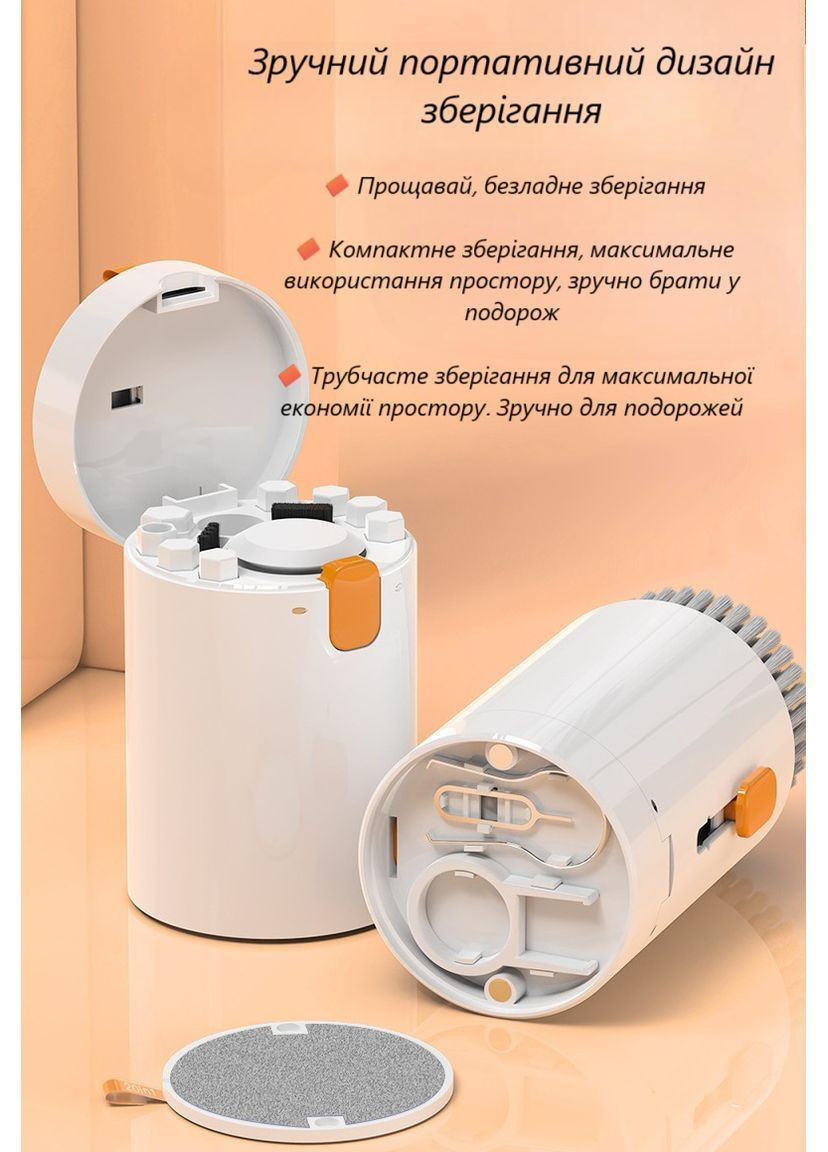 Універсальний набір для чищення смартфонів планшетів ноутбуків навушників і клавіатури 20 в 1 у кейсі No Brand (364506660)