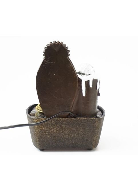 Кімнатний настільний фонтан з підсвічуванням Будда №12 No Brand (348437725)