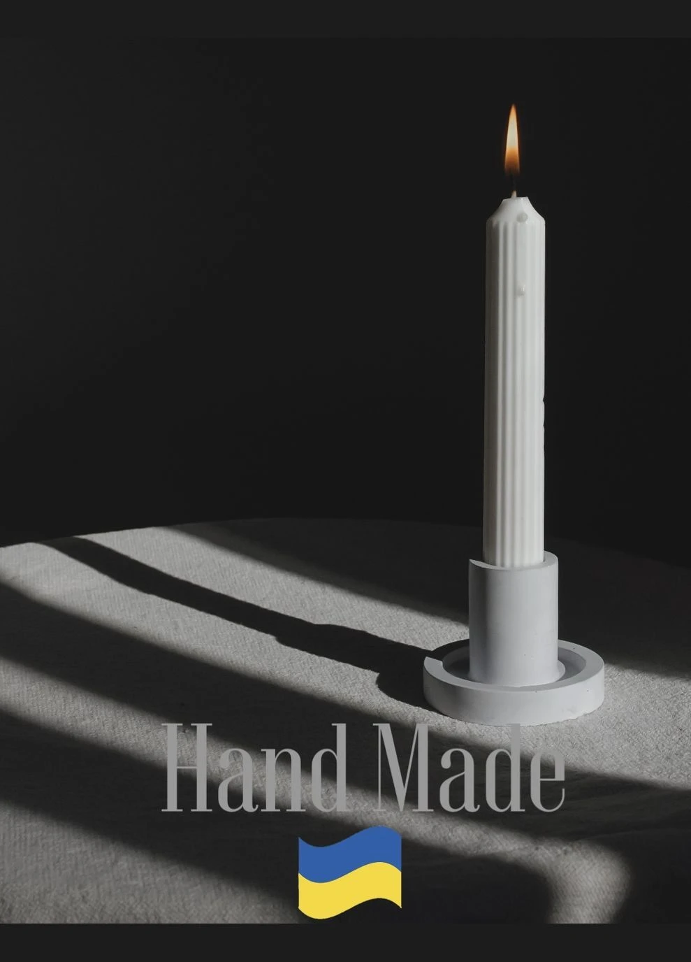Подсвечник гипсовый классический Hand Made (308797769)