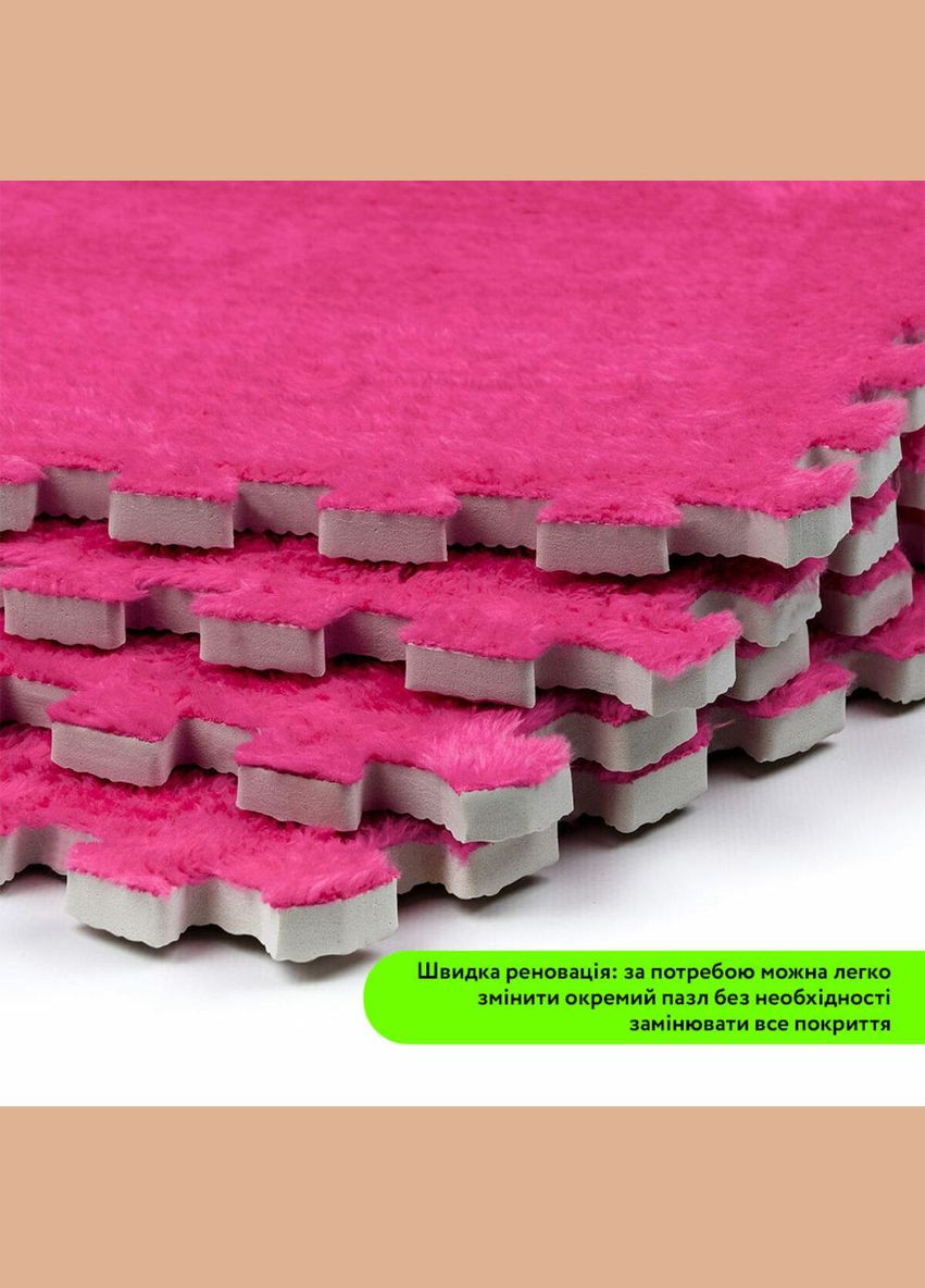 Пол-пазл плюшевый 30*30*1cm (D) SW-00002092 Sticker Wall (330017187)