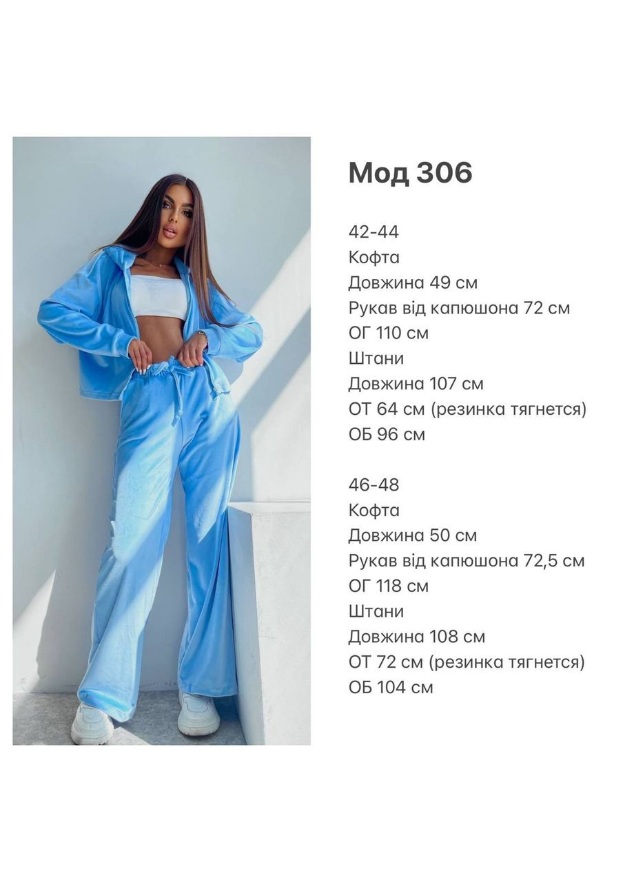 Жіночий велюровий спортивний костюм FINO Mode (360974256)