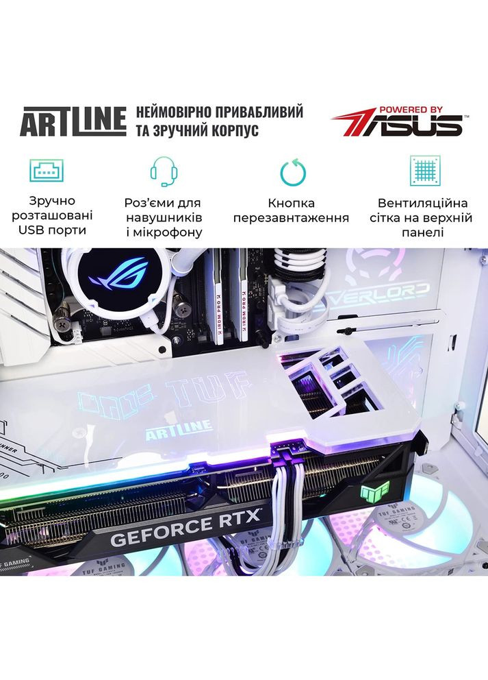 Компьютер Overlord GT502 (GT502v76w) ARTLINE (344462140)