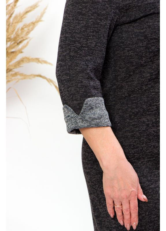 Сіра святковий сукня жіноча (p-7572) Носи своє однотонна