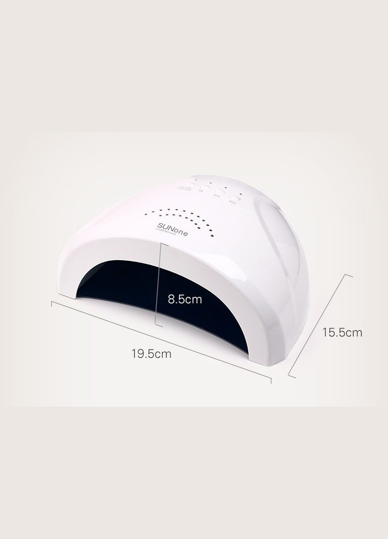 Лампа SUNone 48W с USB LED/UV Nail Lamp для гель лака сушка ногтей Белая (код: LEDUV365) Sun (324787715)