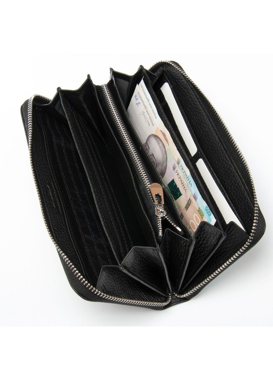 Женский кожаный кошелек Bright W201 black Dr. Bond (370766656)