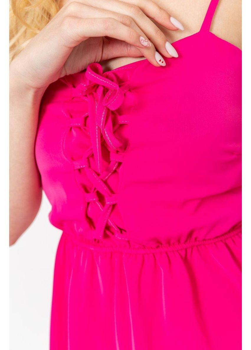 Рожева сарафан-комбінезон однотонний,, 129r1047-1 Ager