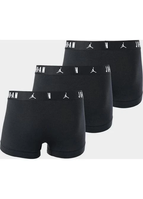 Трусы (боксерки) черные (3 штуки) JM0693-023 Nike JORDAN FLIGHT COTTON BOXER BRIEFS (397840083)