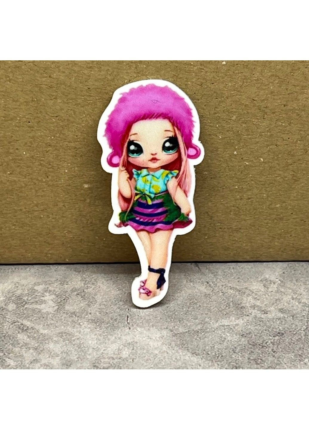 Серединка для бантиків Na Na Na Surprise Dolls, пластик 4 см, арт 07805, 1 шт No Brand (337990692)