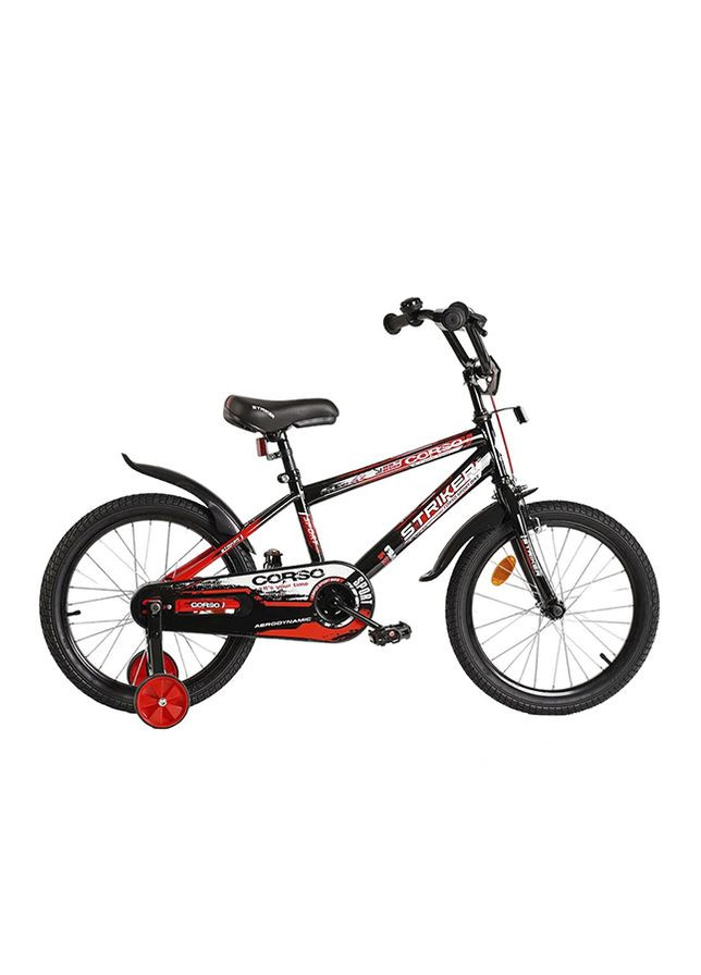 Велосипед "" STRIKER колір чорно-червоний ЦБ-00246140 Corso (282925146)