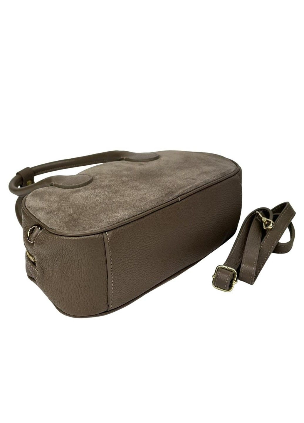 Замшева жіноча невелика сумка Italy F-IT-3017T Firenze (315688263)