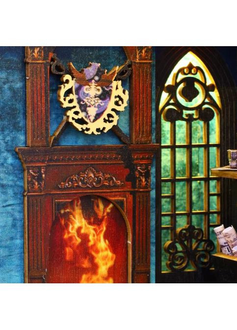 3D конструктор зі світловими ефектами "Магічний ринок" Румбокс конструктор Room Box ляльковий будиночок своїми руками (RB052) BB (360867030)