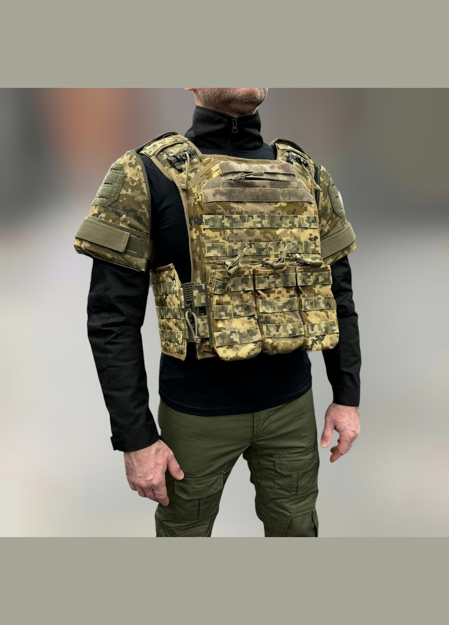 Баллистическая защита плеч 2 класса, Пиксель, плечевая защита от осколков, баллистический пакет 2 класса Добронь (362602169)