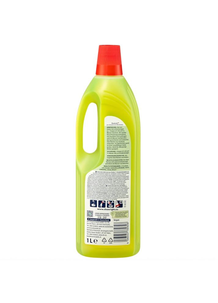 Універсальний чистячий засіб з ароматом лайма, 1 л Denkmit (350893288)