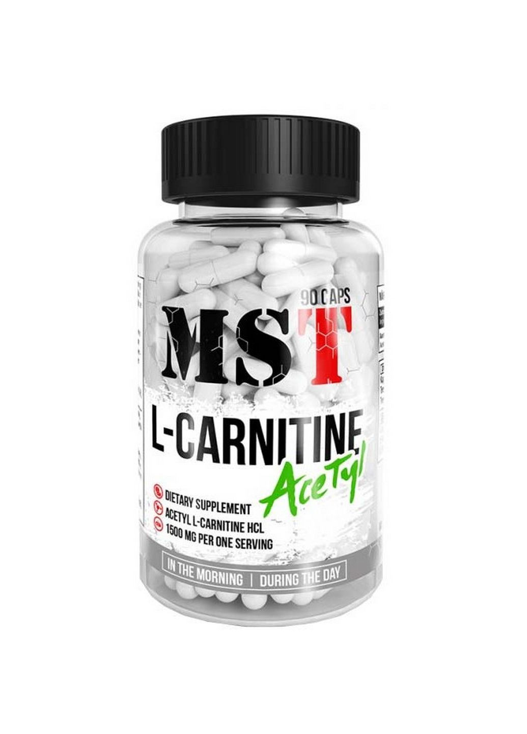 Жиросжигатель L-Carnitine Acetyl, 90 капсул MST (293337885)